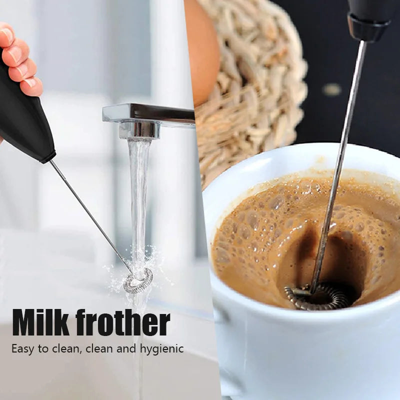 Mini Portable Milk Frother Electric Coffee Foamer