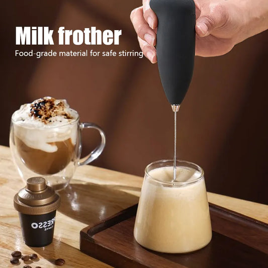 Mini Portable Milk Frother Electric Coffee Foamer